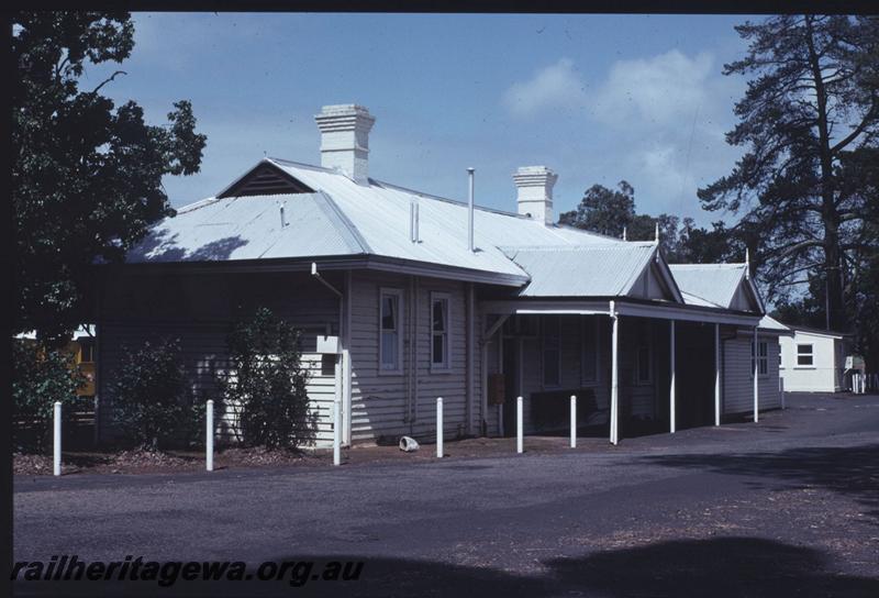 T01397
Station building, Bridgetown, PP line, street side view
