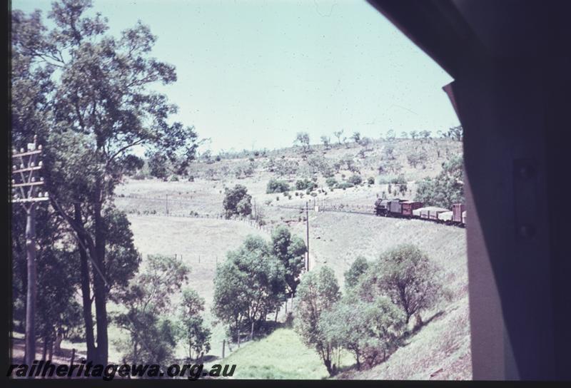 T01417
V class, ER line, view from rear of train
