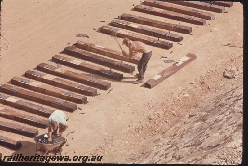 T01444
Track laying, Standard Gauge Project, Avon Valley
