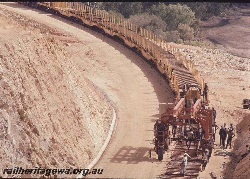 T01446
Track laying, Standard Gauge Project, Avon Valley
