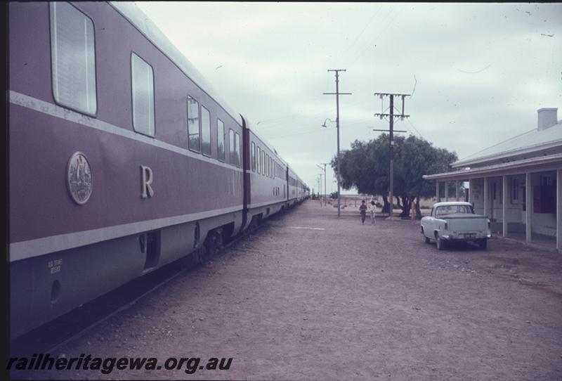 T01557
Commonwealth Railways (CR) carriage, Cook, TAR line
