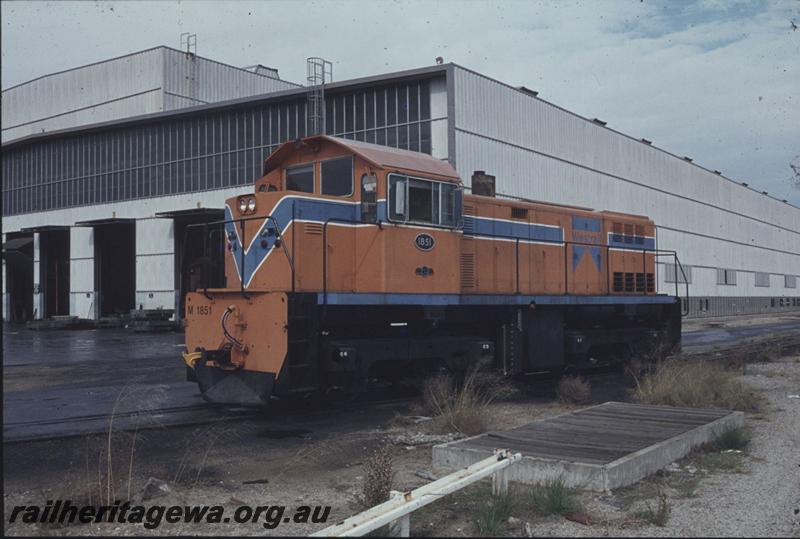 T01618
M class 1851, orange livery, Forrestfield Yard
