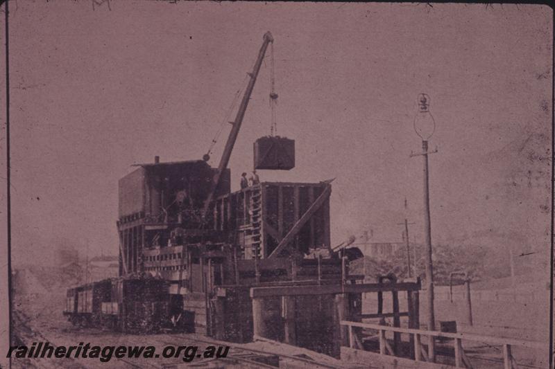 T01631
Coaling facilities, Fremantle loco depot
