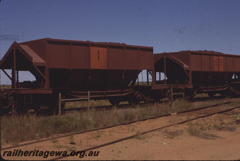 T01661
Goldsworthy Mining iron ore wagons
