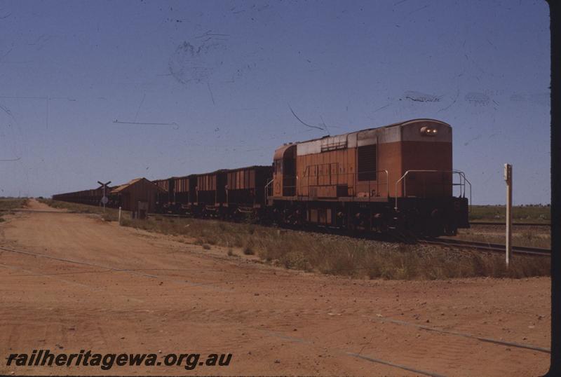 T01662
Goldsworthy Mining loco, iron ore train
