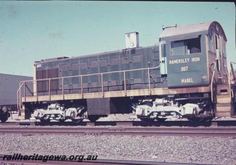 T01690
Hamersley Iron loco Alco S2 class 007, 