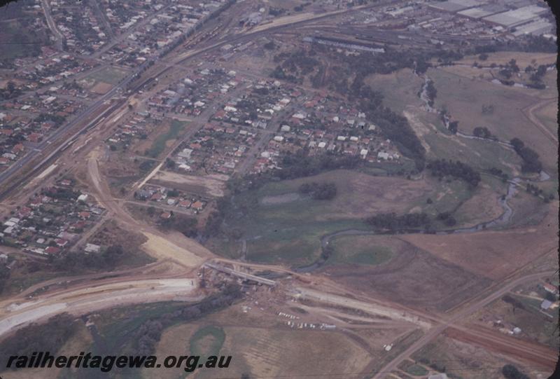 T01752
Standard Gauge Project, Woodbridge Triangle construction, aerial view
