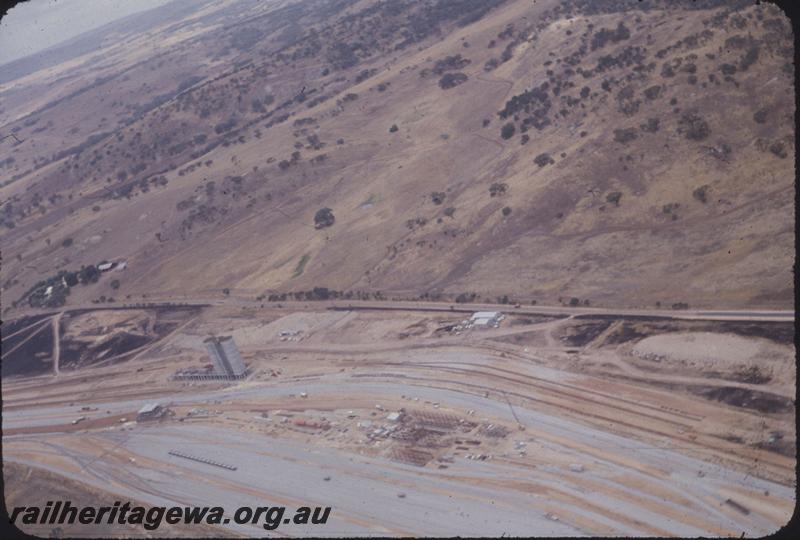 T01830
Standard Gauge Project, Marshalling yard, West Northam, aerial view.

