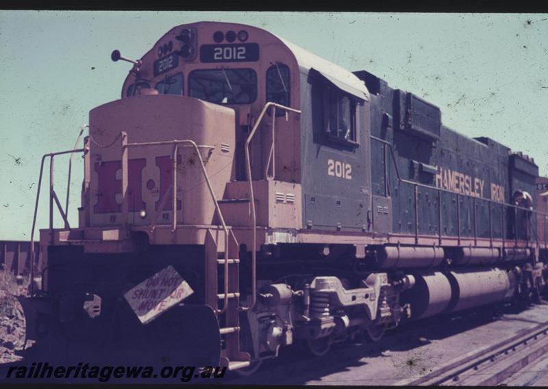 T01866
Hamersley Iron loco 2012
