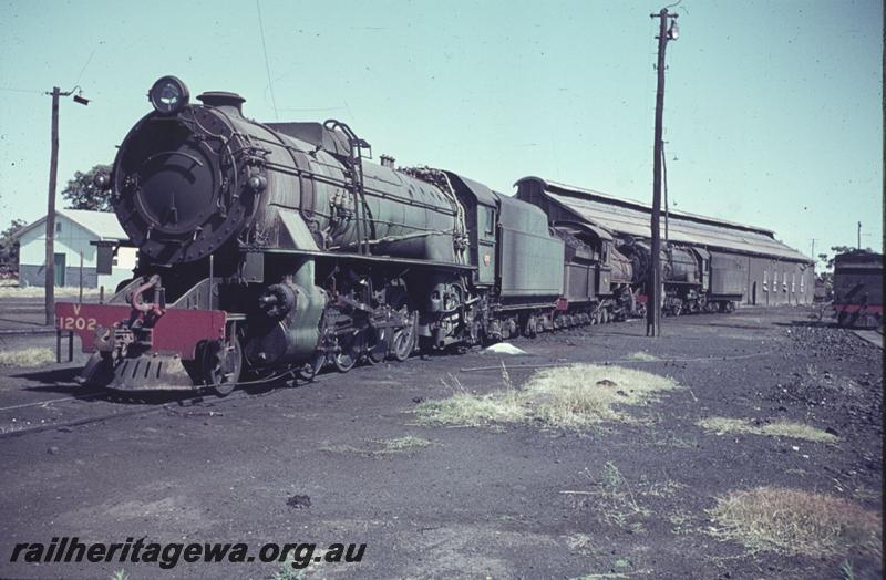 T01870
V class 1202, Midland loco depot
