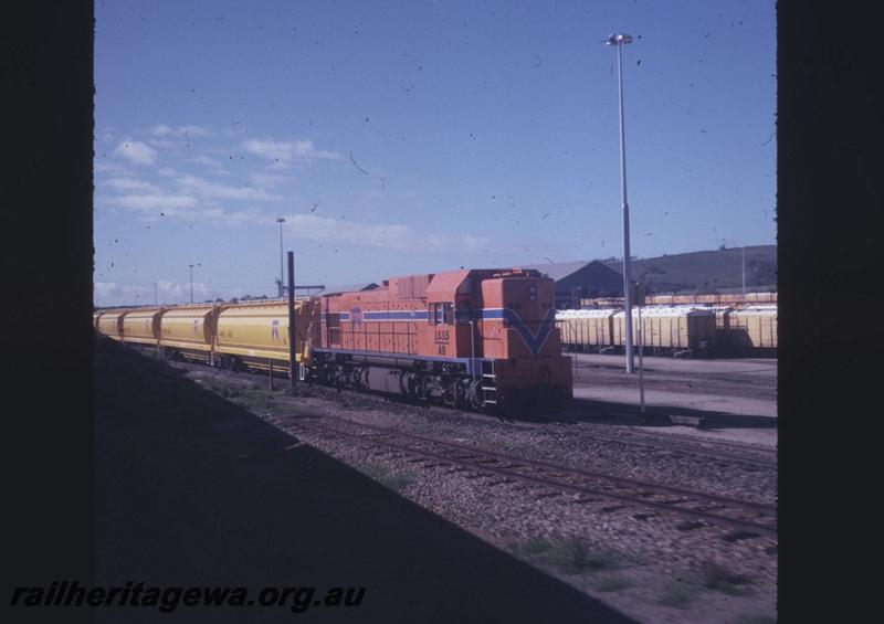 T01962
AB class 1535, orange livery, grain train
