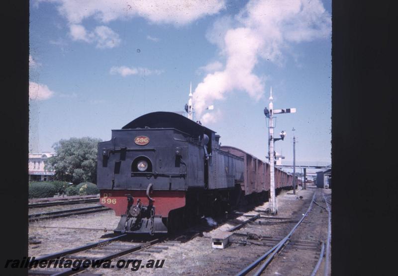 T01999
DD class 596, signal, Subiaco, on a Perth bound goods train
