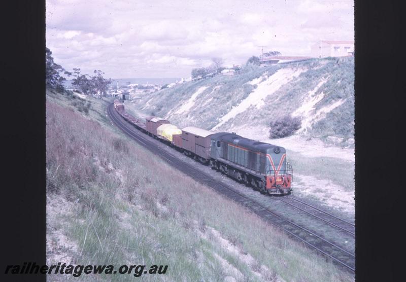 T02024
C class 1703, Leederville Bank, on No.852 Goods train
