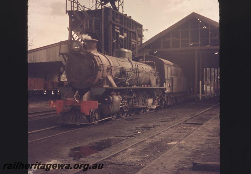 T02029
W class 941, loco depot, Bridgetown, PP line
