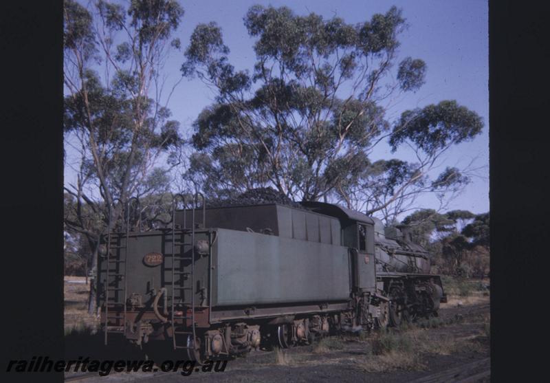 T02065
PM class 722, Narrogin, rear of tender view
