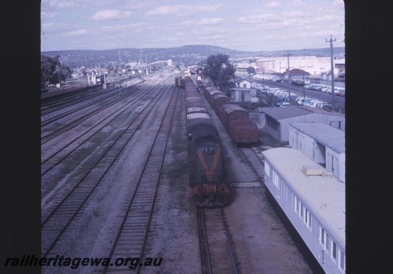 T02131
F class 42, Midland, goods train heading west
