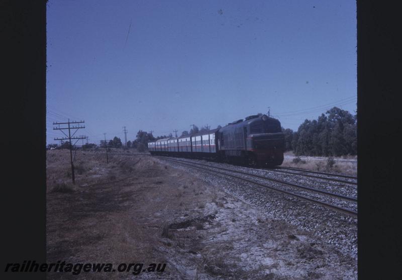 T02159
X class, Welshpool, suburban passenger train
