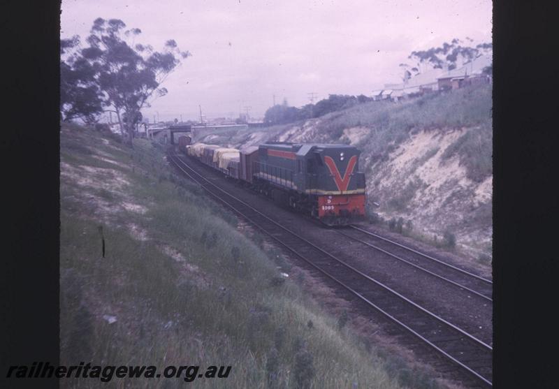 T02171
D class 1565, West Leederville Bank, Goods train
