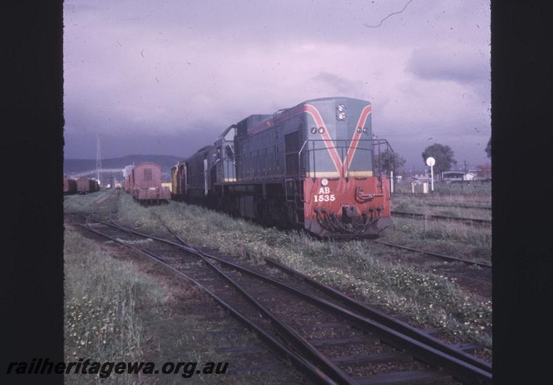 T02177
AB class 1535, hauling dead XA class 1405 