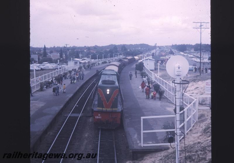 T02181
D class 1561, Showgrounds Station, goods train
