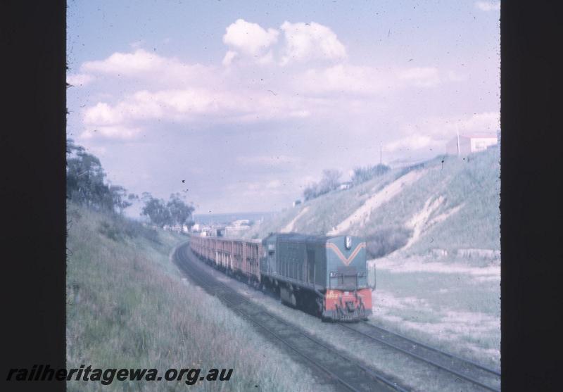 T02184
R class 1902, West Leederville Bank, goods train
