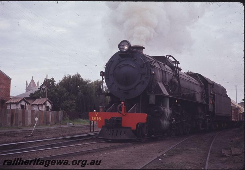 T02229
V class 1216, Bunbury, SWR line, on No.171 goods train
