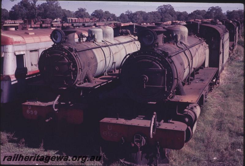 T02252
U class 653, U class 659, Midland Salvage yard, awaiting scrapping
