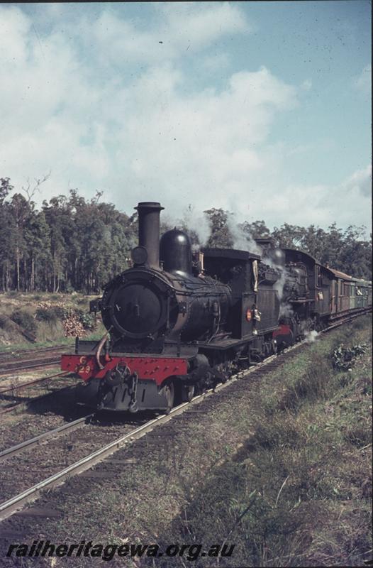 T02358
G class 123, FS class 461, approaching Collie, BN line, 