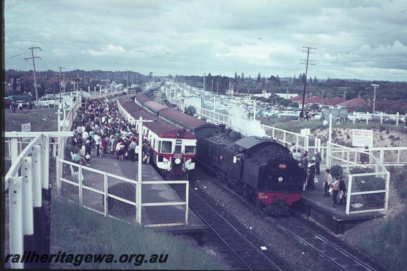 T02367
ADG railcar set, DD class 596, Showgrounds Station, Royal Show workings
