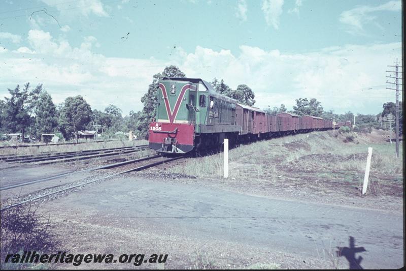 T02374
A class 1505, approaching Chidlow, ER line, goods train
