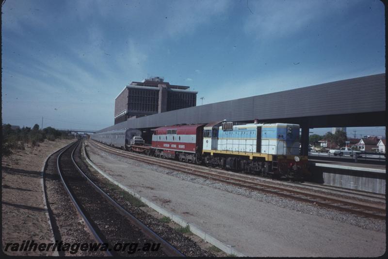 T02495
J class, Commonwealth Railways (CR) GM class, East Perth Terminal, on 