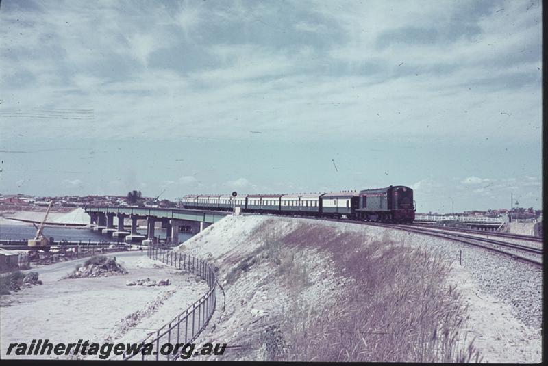 T02503
C class, North Fremantle Bridge, tour train
