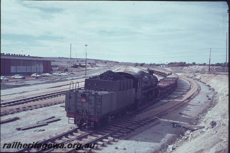 T02512
PM Class 706, on ballast train, Avon Yard, 
