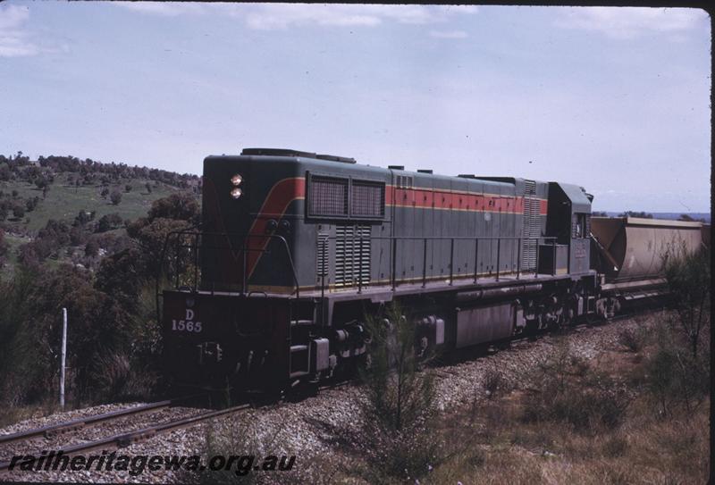 T02546
D class 1565, Kwinana to Jarrahdale line, empty bauxite train
