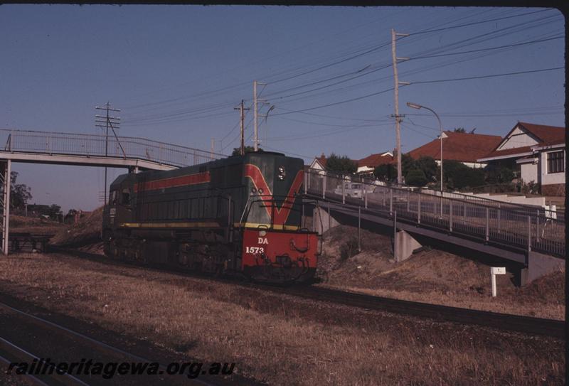 T02547
DA class 1573, Mount Lawley, light engine
