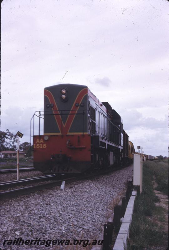 T02581
AA class 1515, Midland to Perth working, front on view
