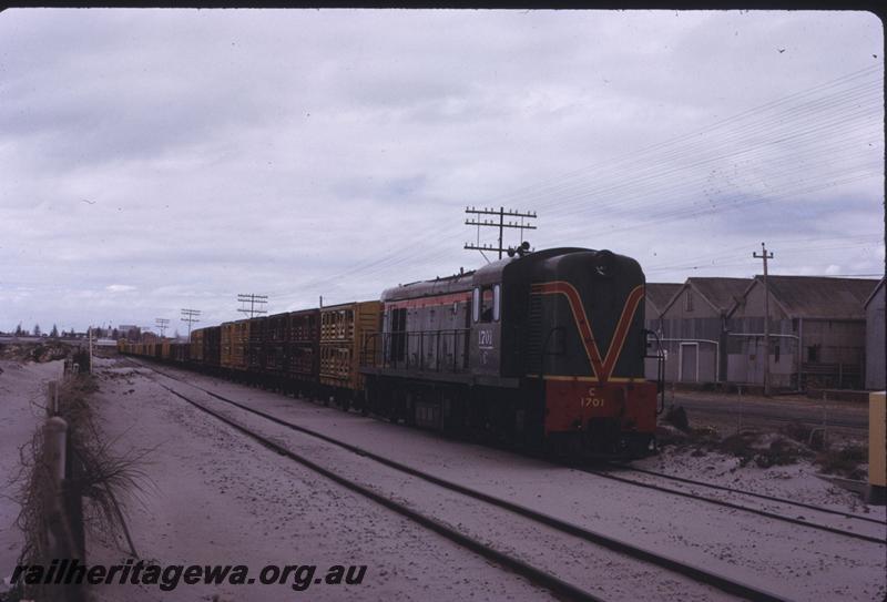 T02590
C class 1701, near Robbs Jetty, goods train
