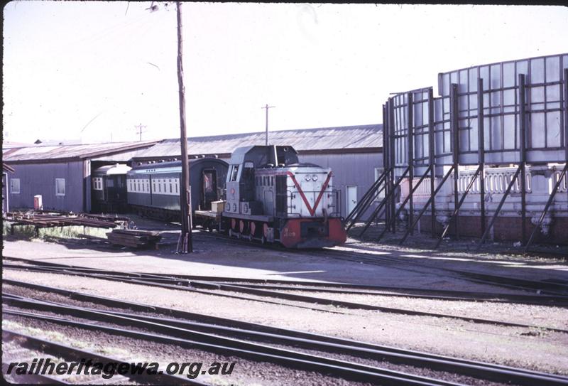 T02596
B class 1609, Perth Yard, shunting
