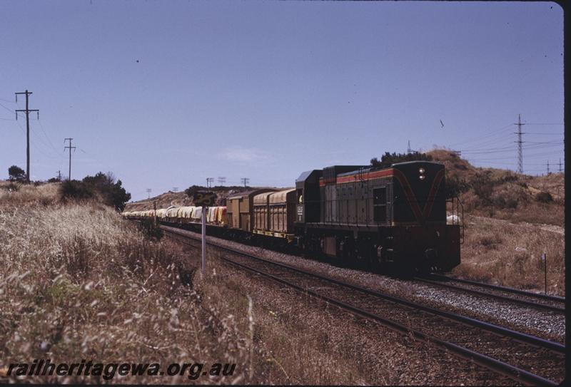 T02617
A class 1513, near South Fremantle, goods train
