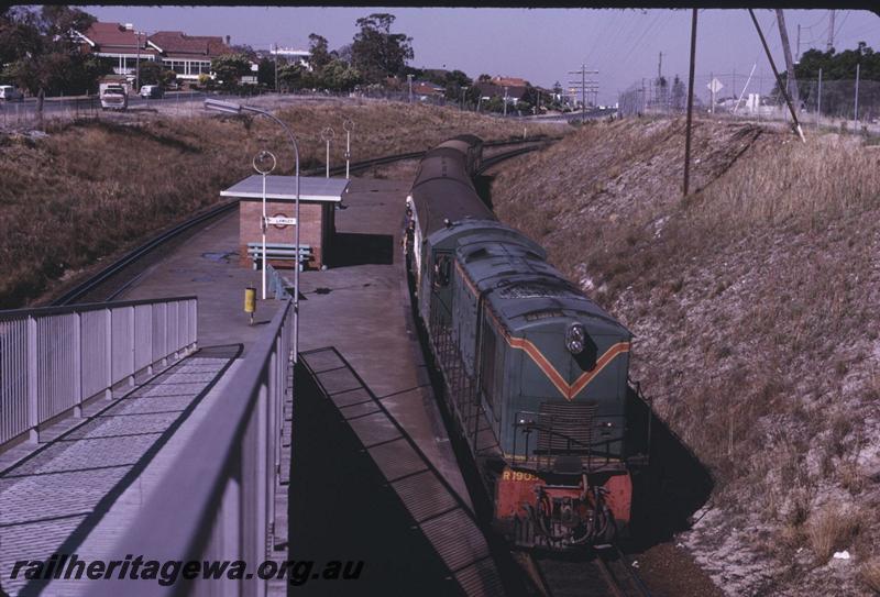 T02657
R class 1905, Mount Lawley, suburban passenger train
