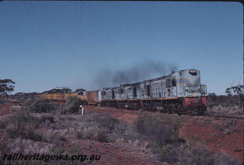 T02723
KA class 212, triple heading, 32 miles north of Kalgoorlie
