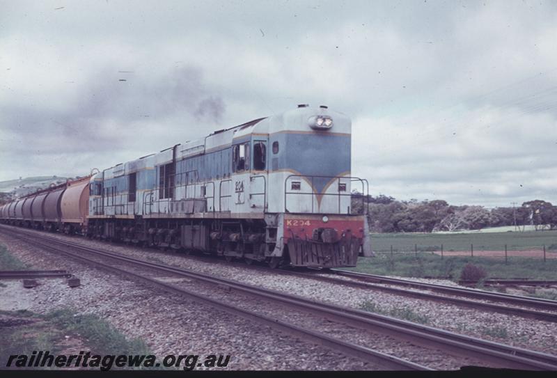 T02726
K class 204, double heading Avon Valley Line, grain train
