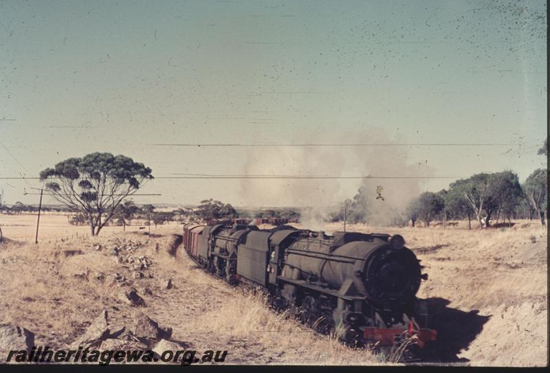 T02889
Double headed V classes, goods train
