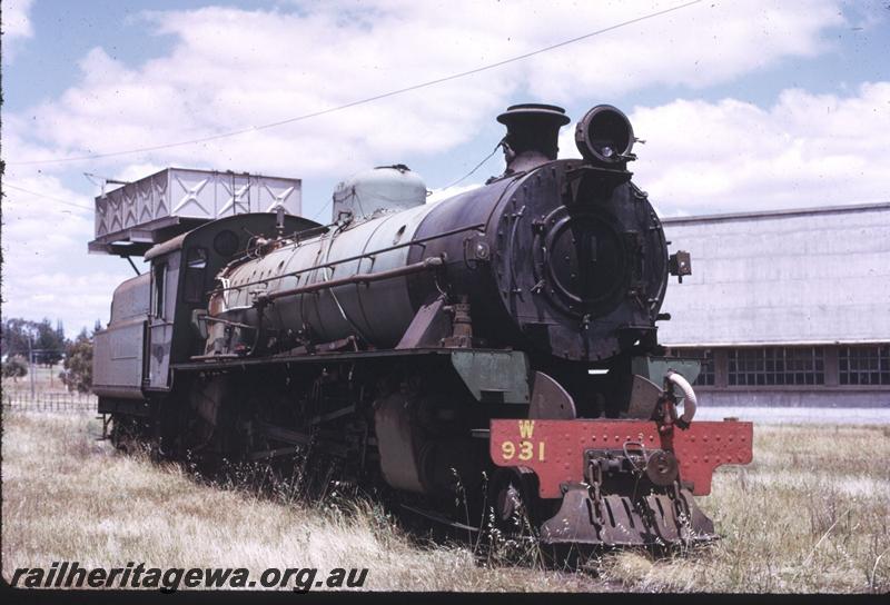 T02892
W class 931, water tower, Collie
