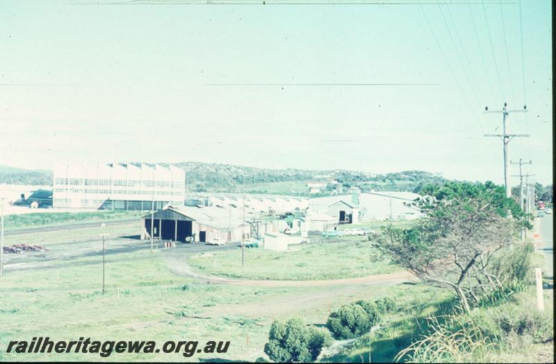 T02926
Three stall loco shed, Loco depot, Albany, GSR line,  overall view from street
