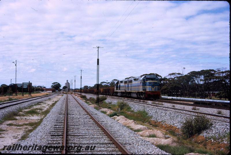 T02957
L class 252, Tammin yard, iron ore train.
