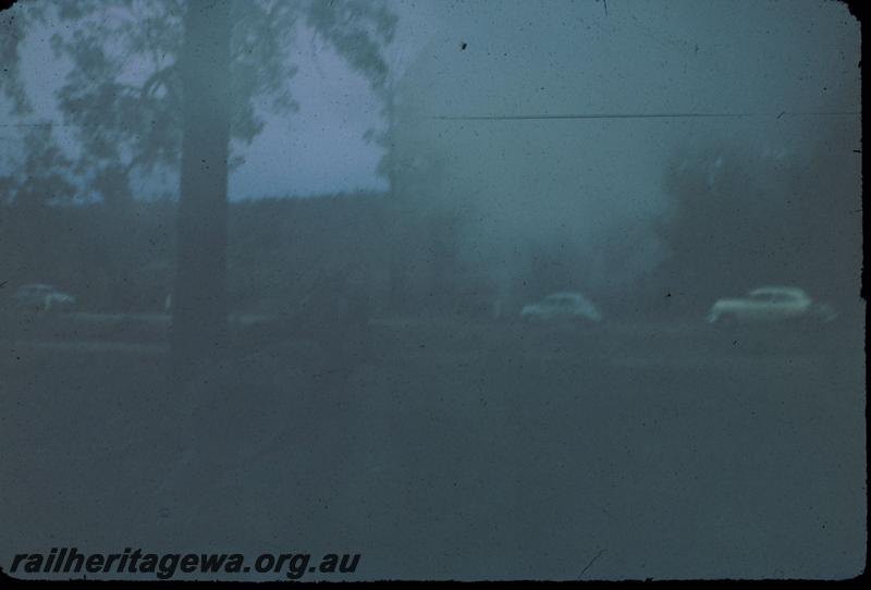 T02993
Albany Highway crossing, view from rear of train
