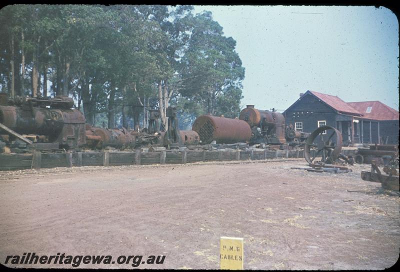 T03021
Millars workshops, Yarloop, looking towards entrance
