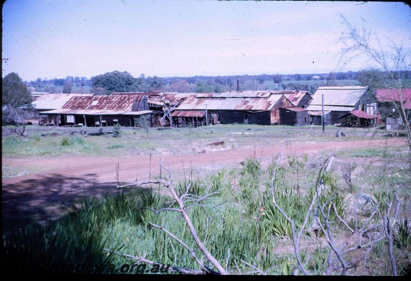 T03092
Millars workshops, Yarloop, general overall view.
