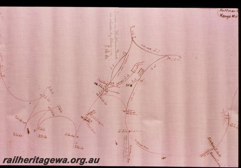 T03155
6 of 9 photos of maps of Millars railway lines between Yarloop and Nanga mill
